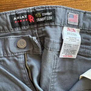 Ariat FR straight leg 36/34